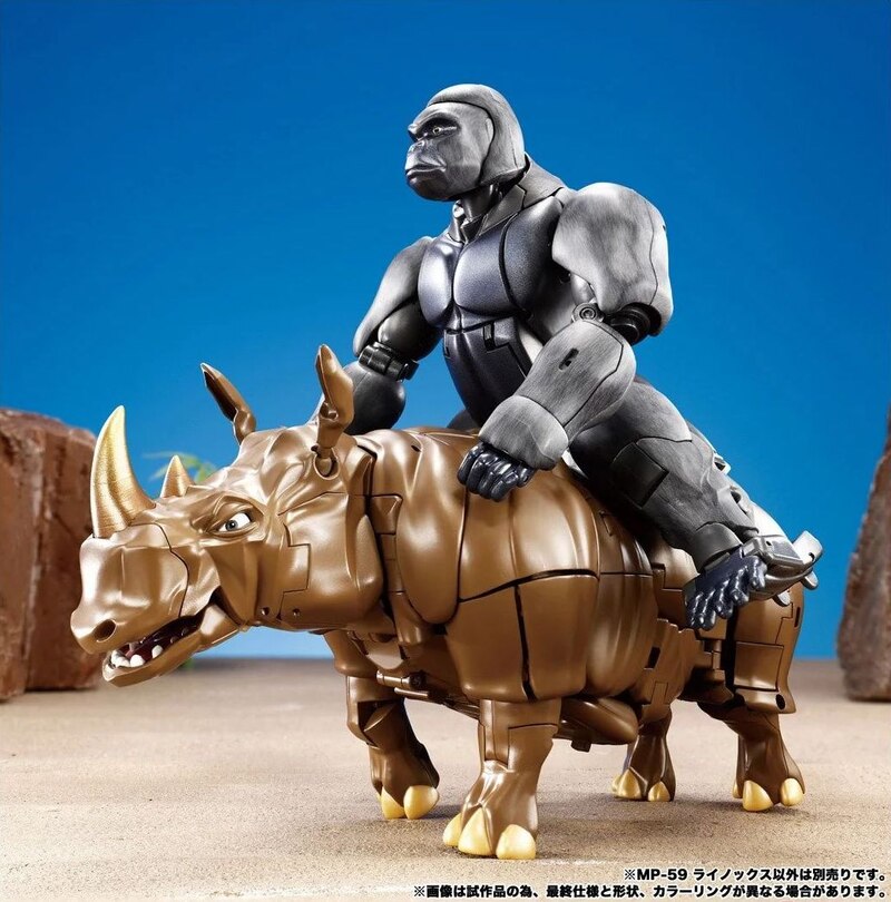 獣王beast SSS様 MP-59 Rhinox Official Images & Product Details from Takara TOMY